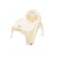 Горшок стульчик Tega baby Медвежата Белый MS-012-118