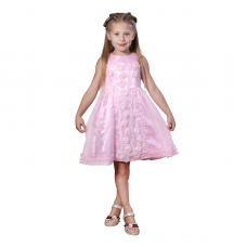 Нарядное платье на девочку Piccolo Розовый 6 лет Мальвина