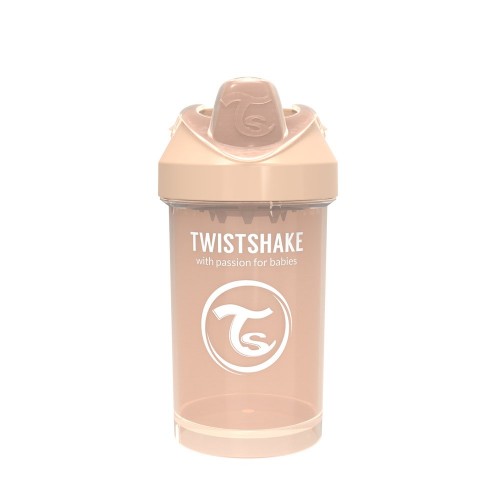 Чашка непроливайка Twistshake 8+ мес Бежевый 300 мл 78277