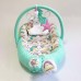 Кокон для новорожденных Happy Luna BabyNest Premium Единорог Мятный 0101