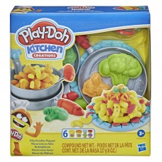 Набор для творчества пластилин Hasbro Play-Doh Food role play PD Silly Noodkes Playset E5112_E9369