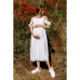 Летнее платье для беременных и кормящих To Be Хлопок Белый 2710753
