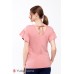 Блуза для беременных и кормящих Юла мама Rowena Розовый BL-20.052