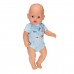 Одежда для куклы BABY Вorn Бодик Голубой 830130-2