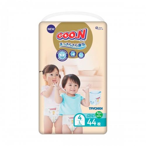 Подгузники GOO.N Premium Soft для детей 9-14 кг размер 4(L) 44 шт 863228