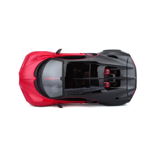 Модель машинки Maisto Bugatti Chiron Sport 1:24 Черный/Красный 31524 black/red